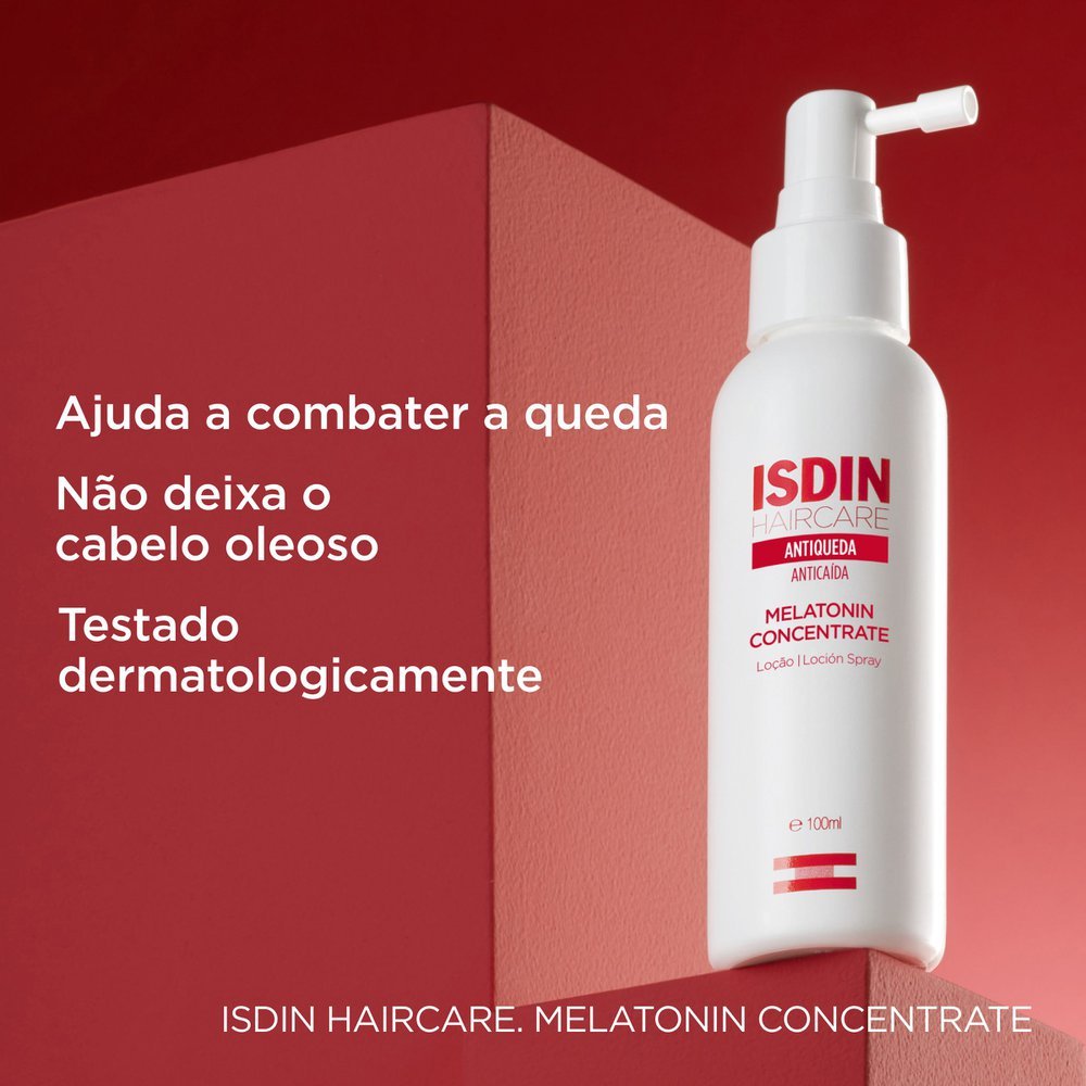 Loção Antiqueda Isdin Hair Care Melatonin Concentrate 100ml 100ml 2