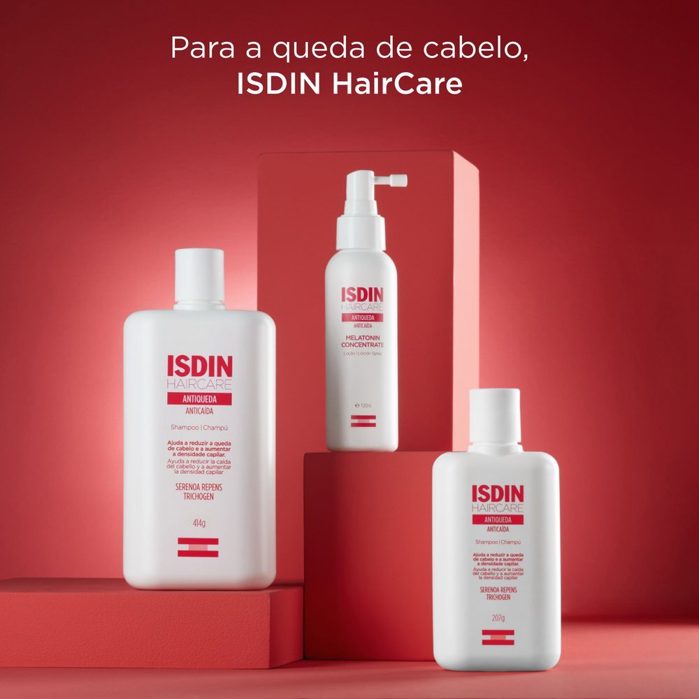 Loção Antiqueda Isdin Hair Care Melatonin Concentrate 100ml 100ml 10