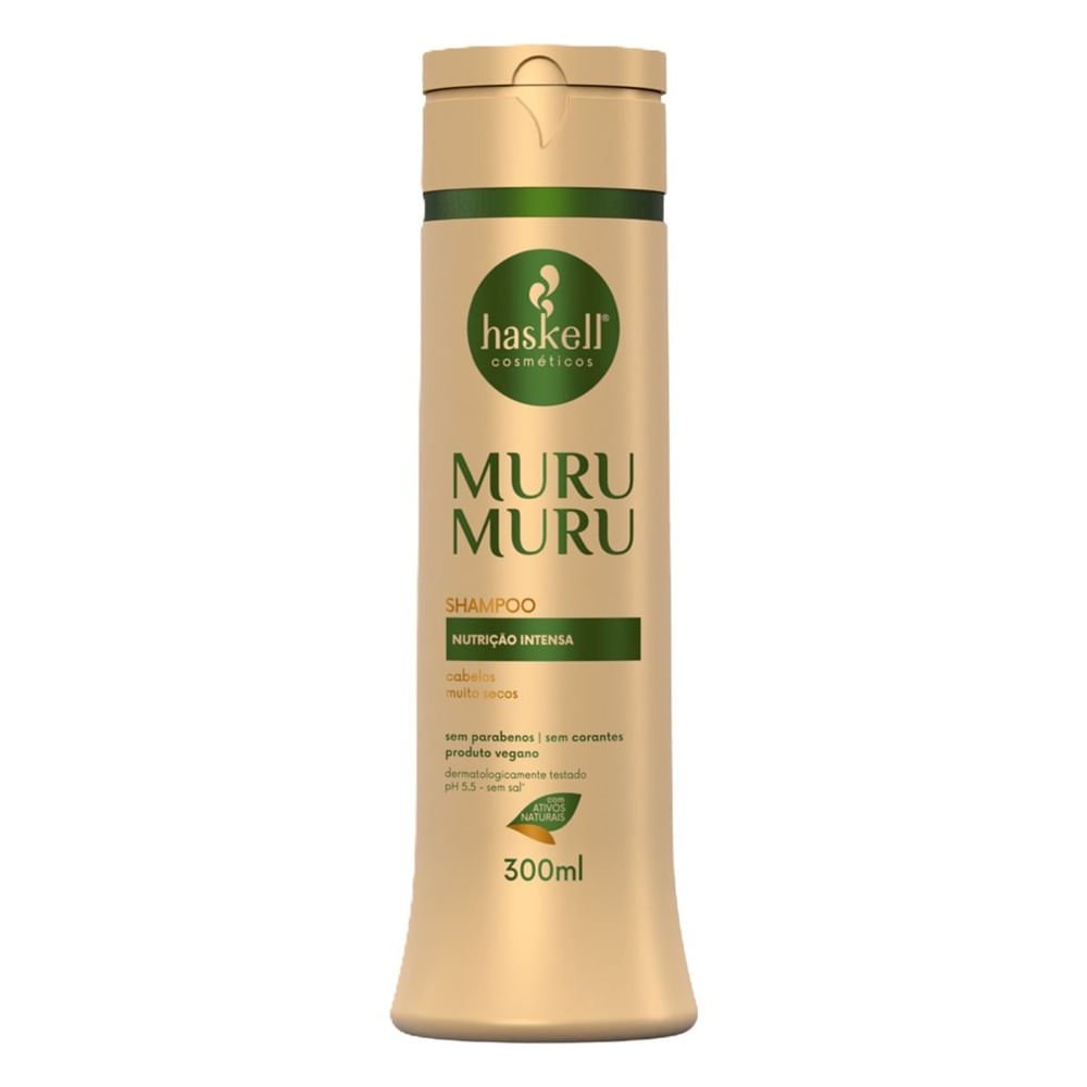Kit Shampoo + Condicionador Haskell Murumuru 300ml ÚNICO 2