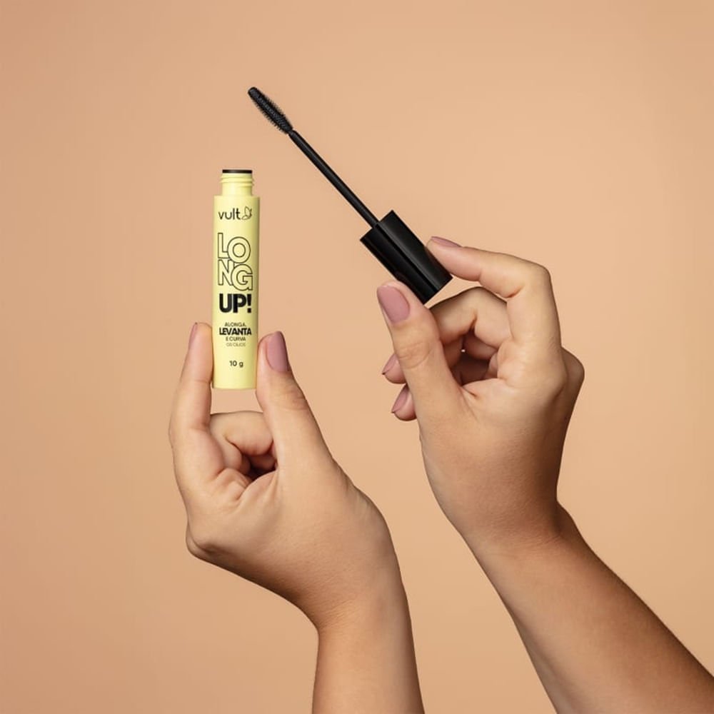 Máscara de Cílios Vult Long Up Preta 10g Preto 5