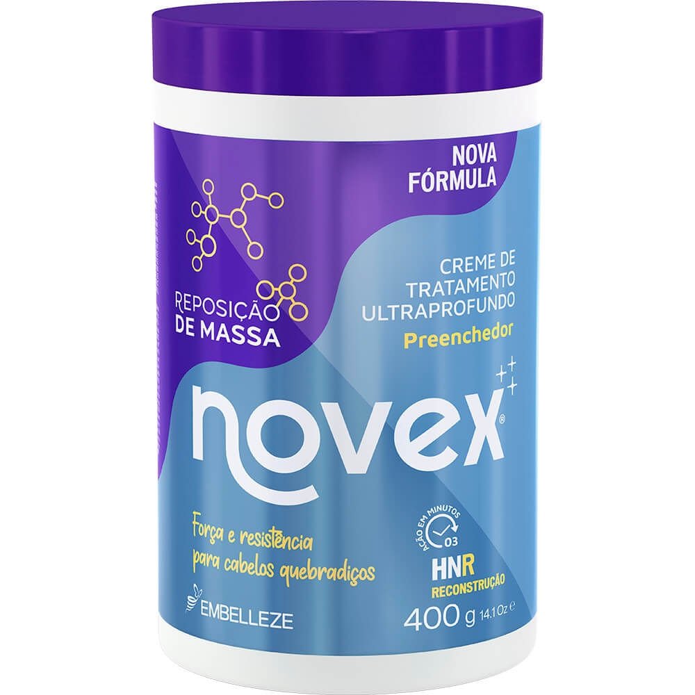 Creme de Tratamento NOVEX Reposição de Massa 400g