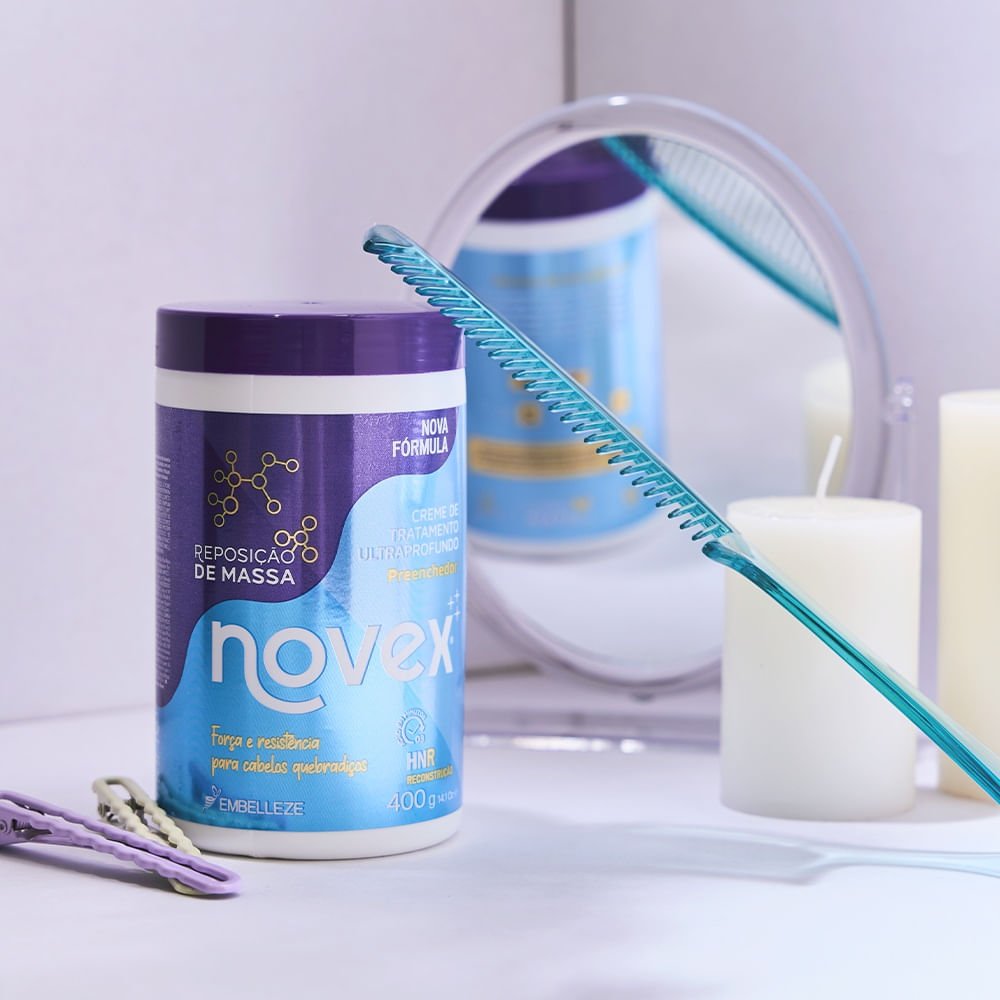 Creme de Tratamento NOVEX Reposição de Massa 400g 400g 2