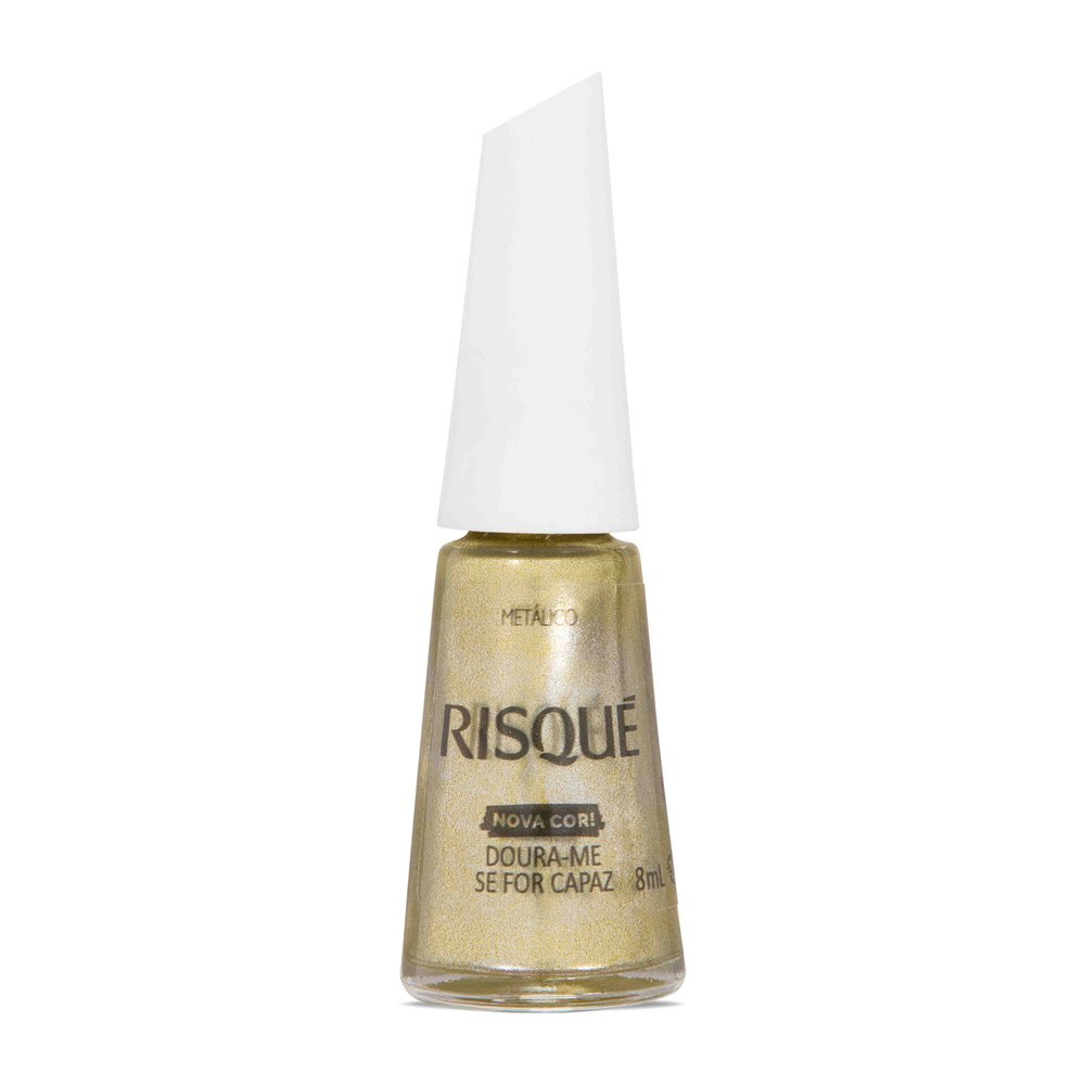 Esmalte Metálico Risqué Doura-me Se For Capaz 8ml