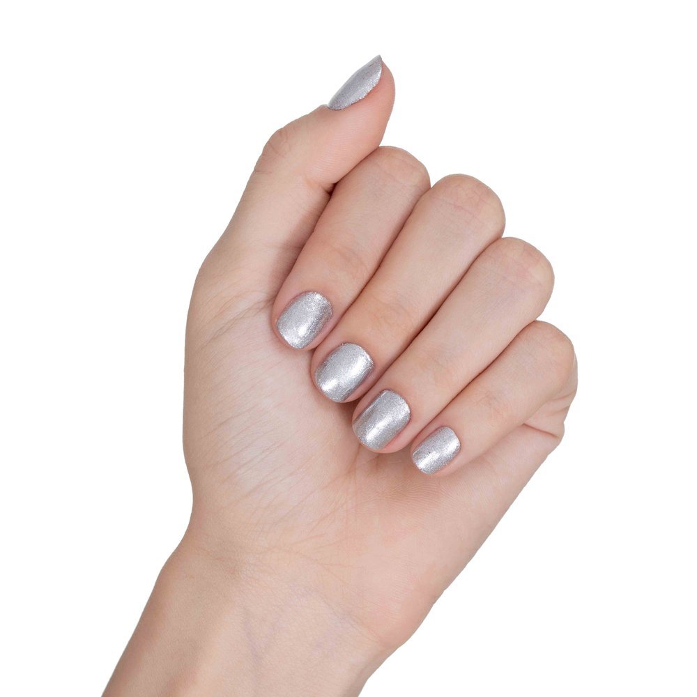 Esmalte Metálico Risqué Prata na Lata 8ml Prata na Lata 3