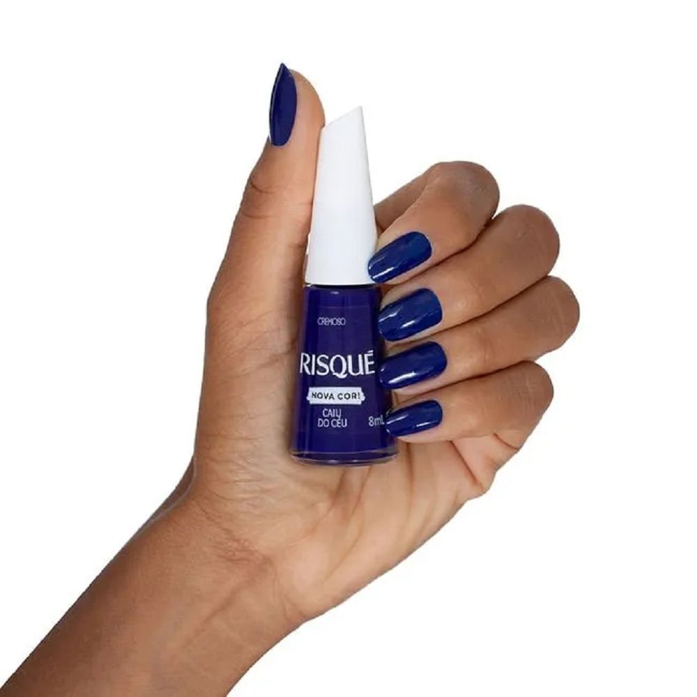 Esmalte Risqué Regular Caiu do Céu Cremoso 8ml Caiu do Céu 3