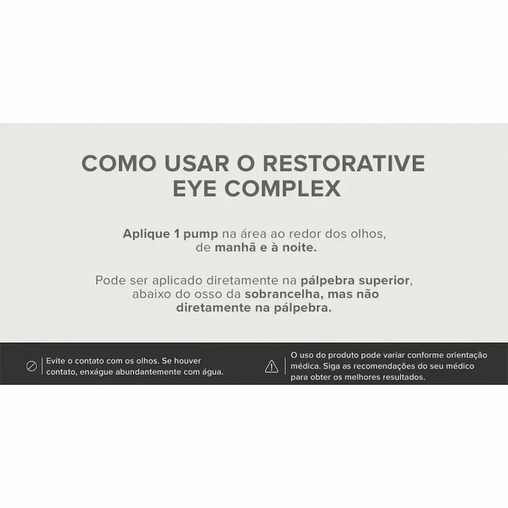 Creme para Área dos Olhos GALDERMA Restorative Eye Complex 18ml 18ml 6