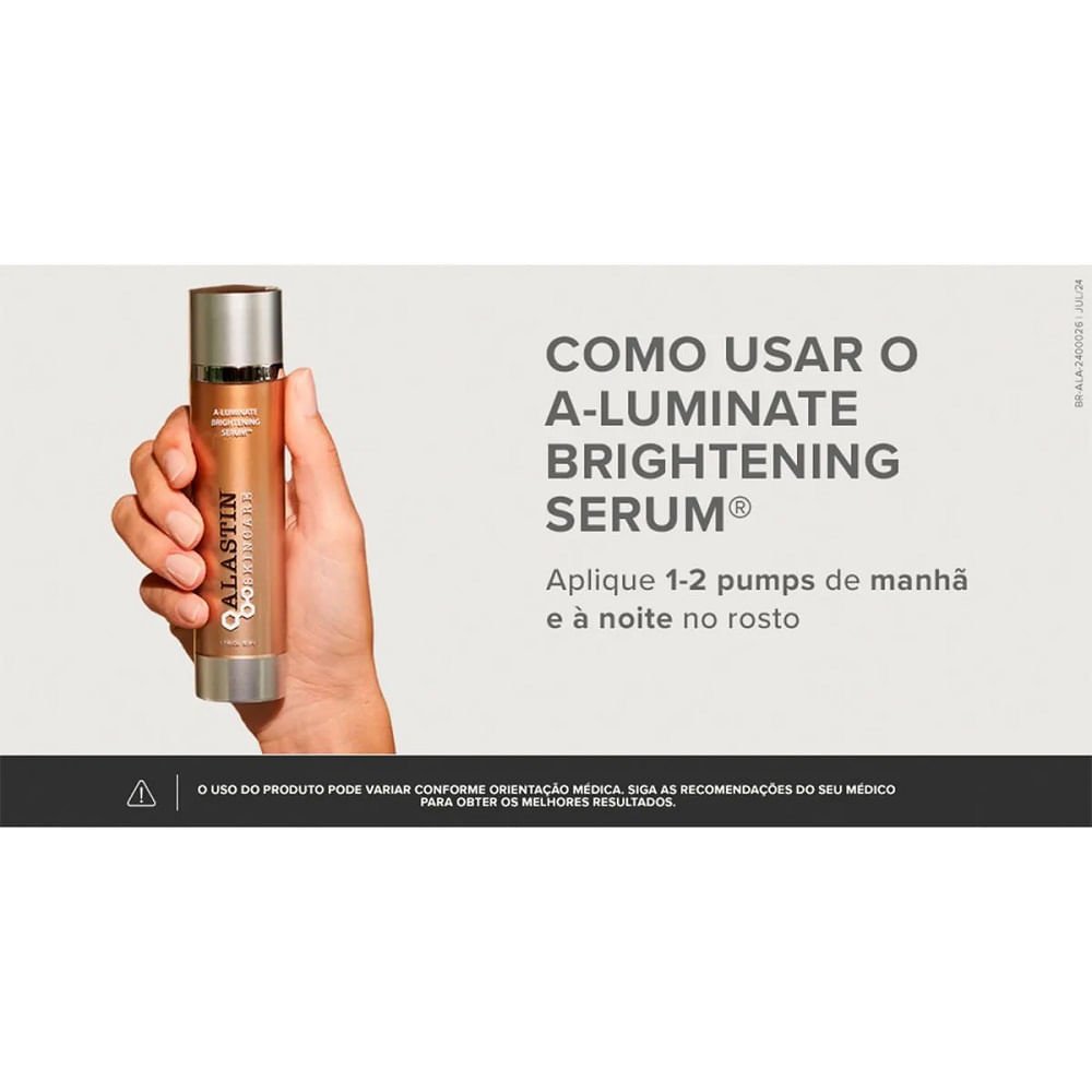 Sérum Facial Iluminador GALDERMA A-luminate Brightening 50ml 50ml 6
