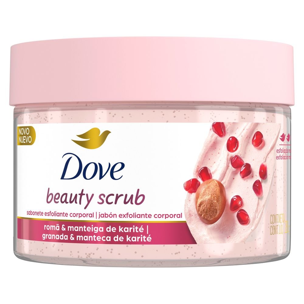 Sabonete Esfoliante Corporal Dove Beauty Scrub Romã e Manteiga de Karité 280g 280g 7