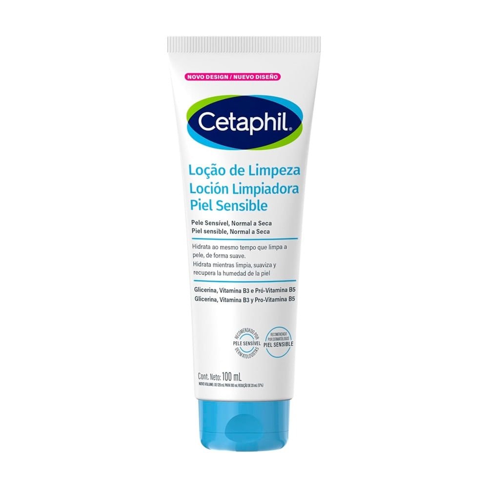 Loção De Limpeza Cetaphil Pele Sensível 100ml