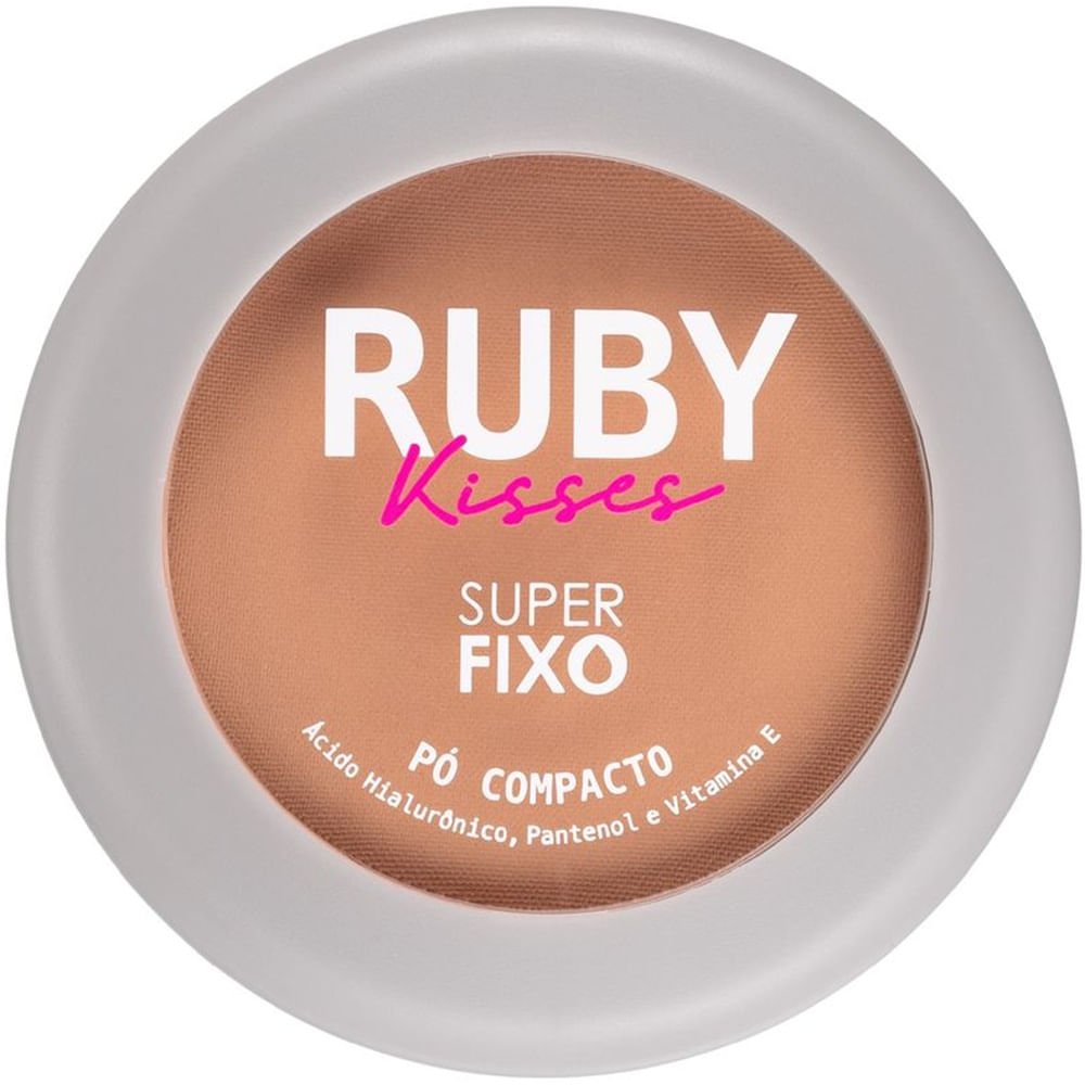 Pó Compacto Ruby Kisses Super Fixo Cor 240 9g