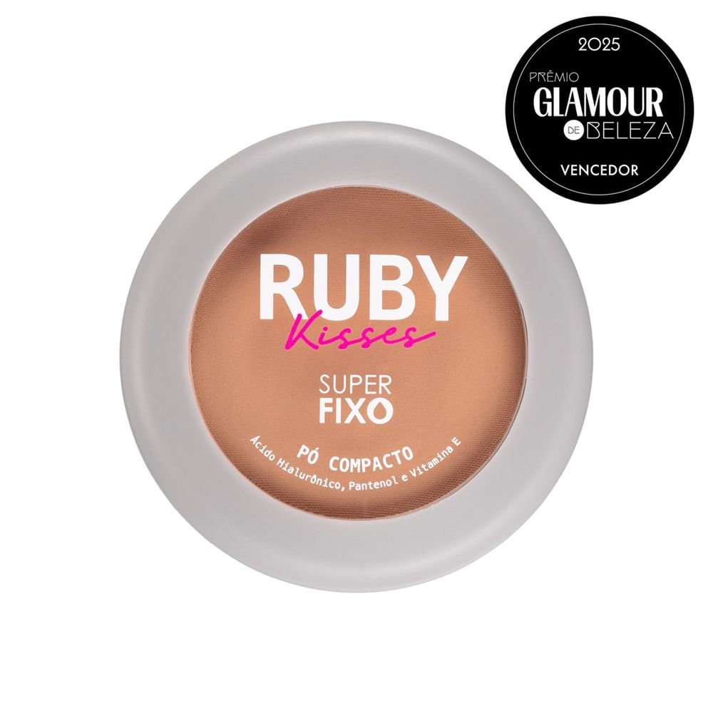 Pó Compacto Ruby Kisses Super Fixo Cor 240 9g Cor 240 2