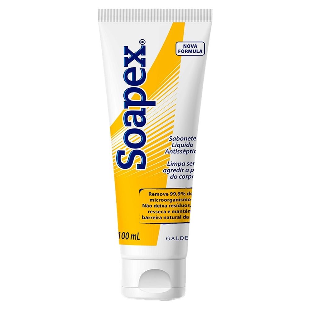 Sabonete Líquido Antisséptico Soapex 100ml 100ml 1