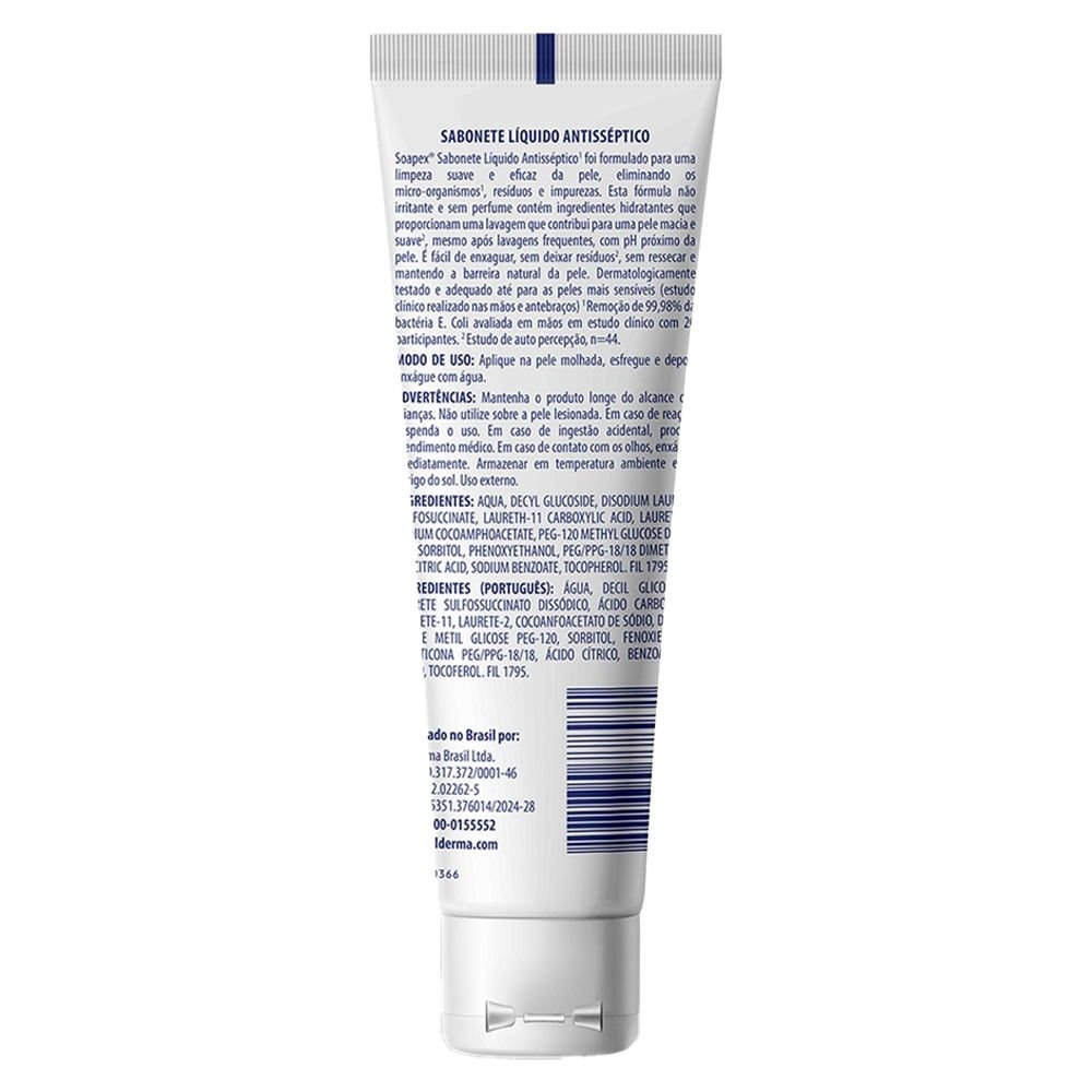 Sabonete Líquido Antisséptico Soapex 100ml 100ml 2