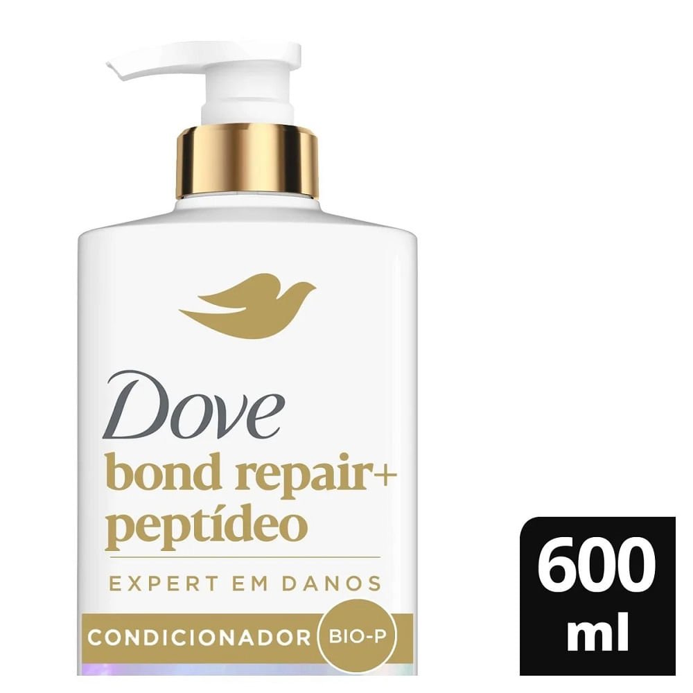 Condicionador Dove Bond Repair + Peptídeo 600ml 600ml 2