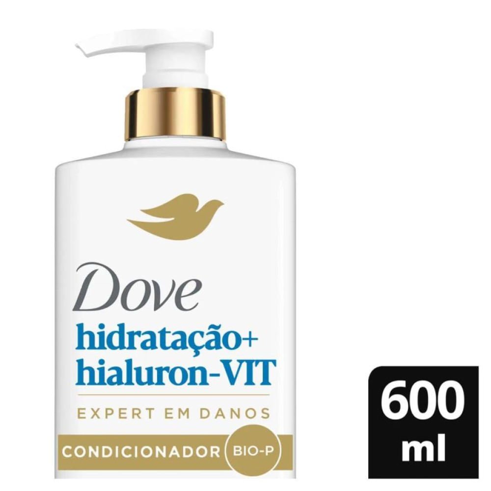 Condicionador Dove Hidratação + Hialuron-VIT 600ml 600ml 2