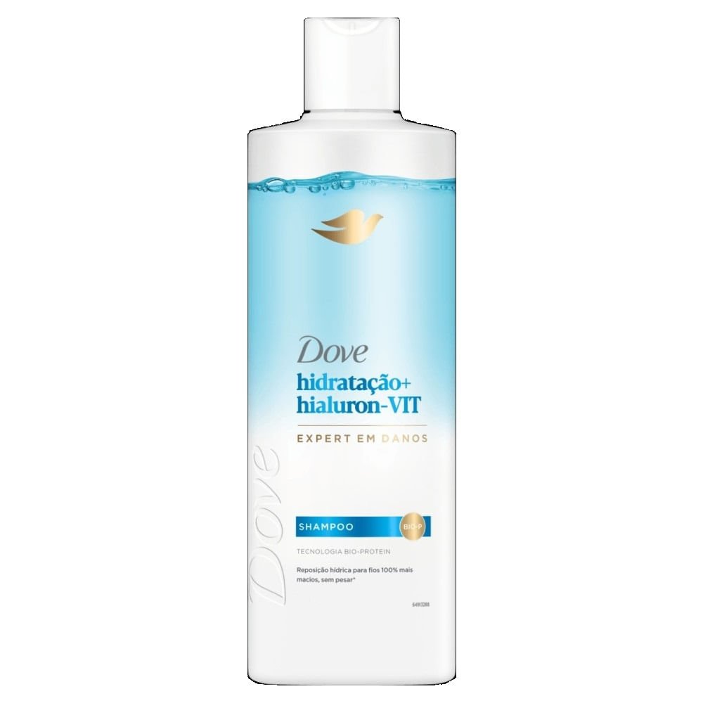 Kit Dove Hidratação + Hialuron-VIT Shampoo 350ml + Condicionador 175ml ÚNICO 2