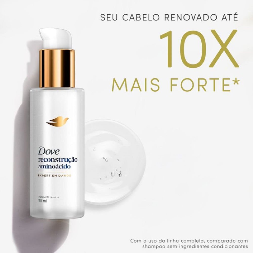 Leave In Dove Reconstrução + Aminóacido 110ml 110ml 4