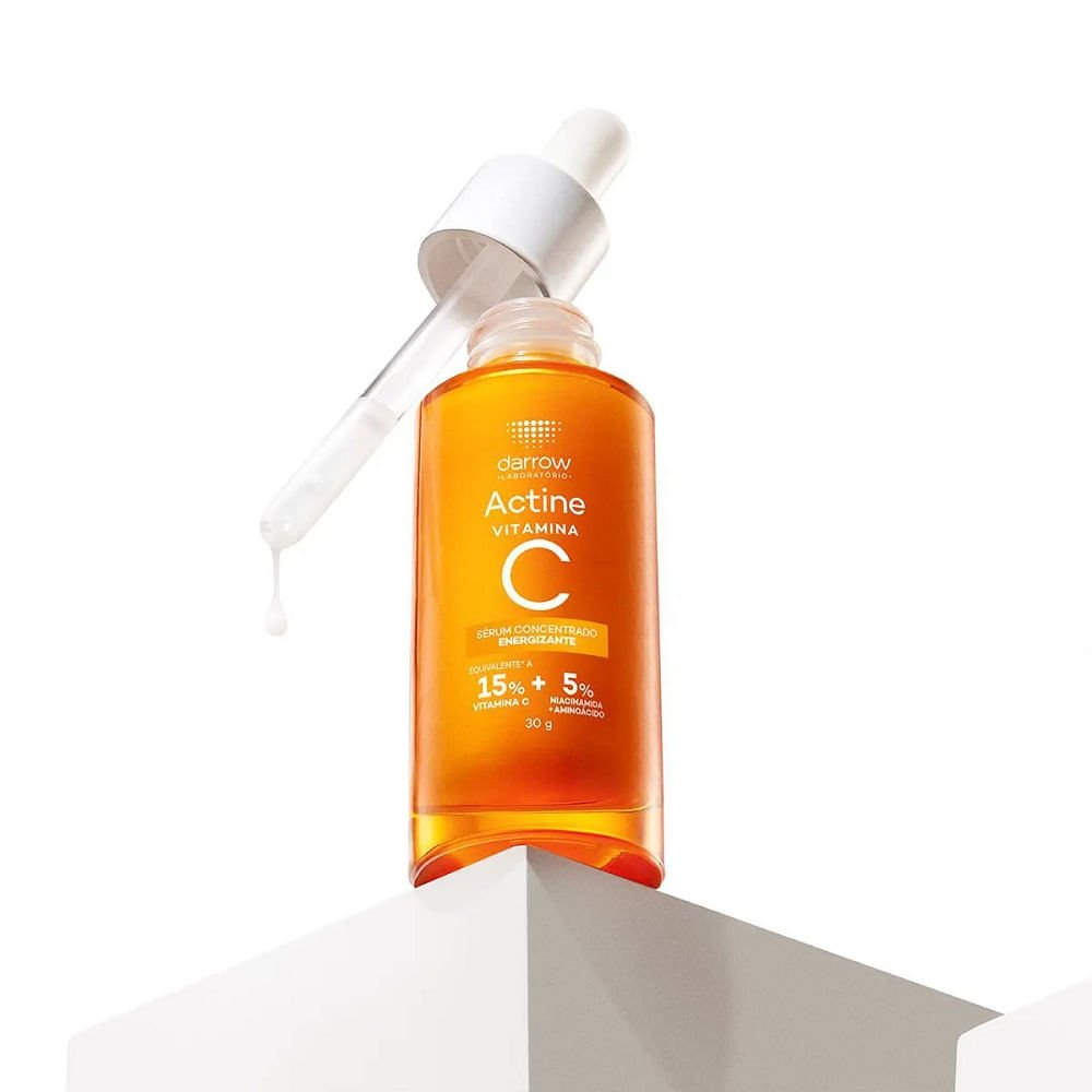 Sérum Facial Concentrado Energizante Darrow Actine Vitamina C 30g 30g 3