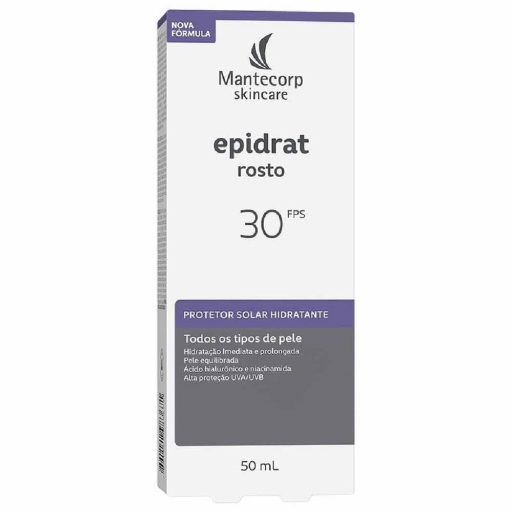 Protetor Solar Hidratante Epidrat Rosto Fps30 50ml