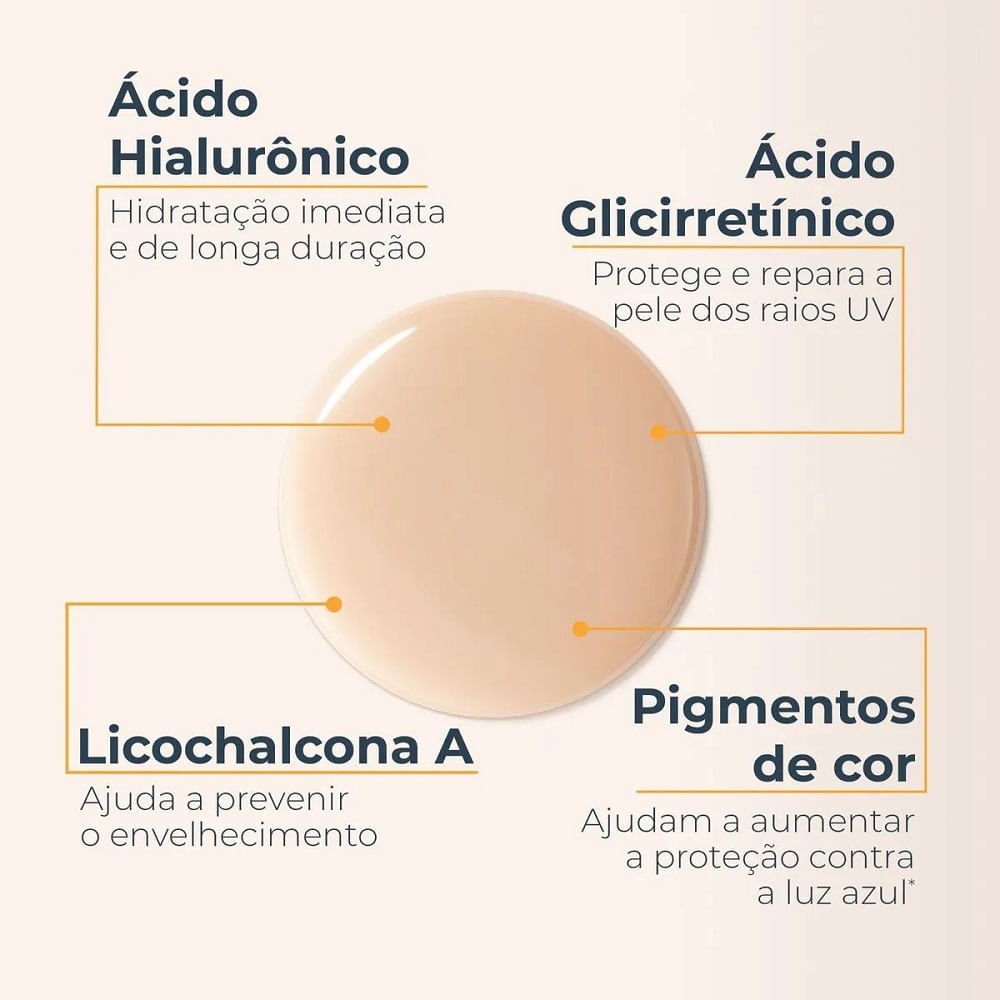 Protetor Solar Facial Eucerin Hydro Fluid Toque Seco Cor Clara Fps70 50ml Cor Clara 5