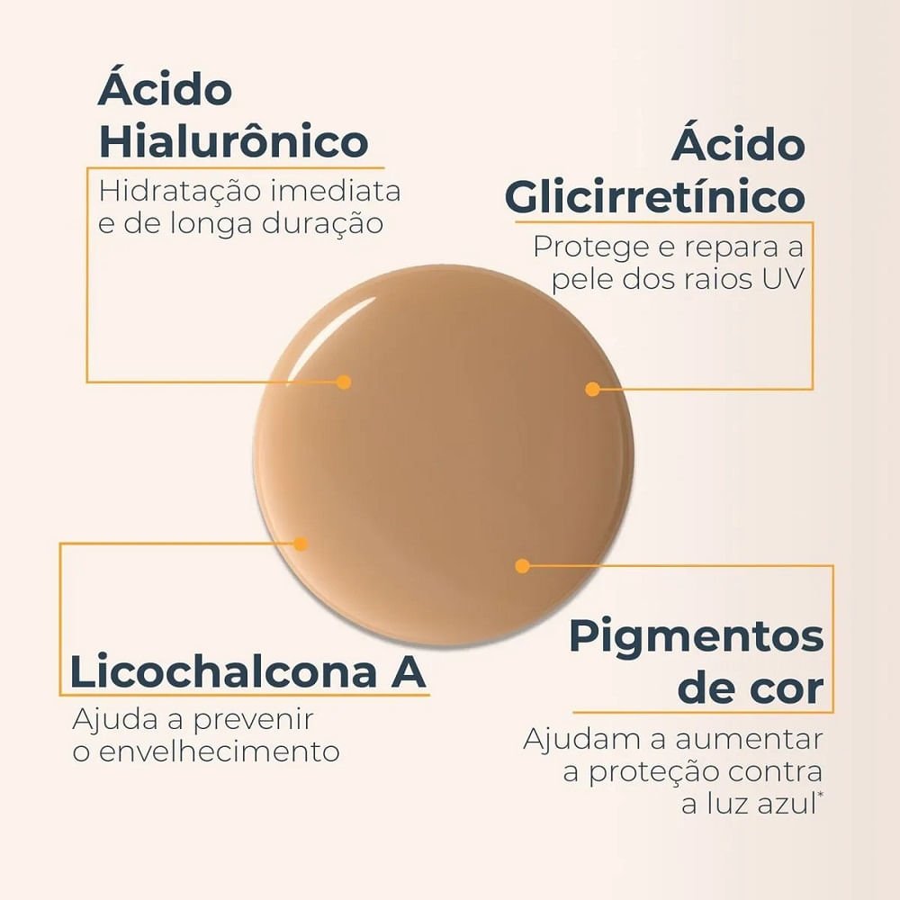 Protetor Solar Facial Eucerin Hydro Fluid Toque Seco Cor Média Fps70 50ml Cor Média 5
