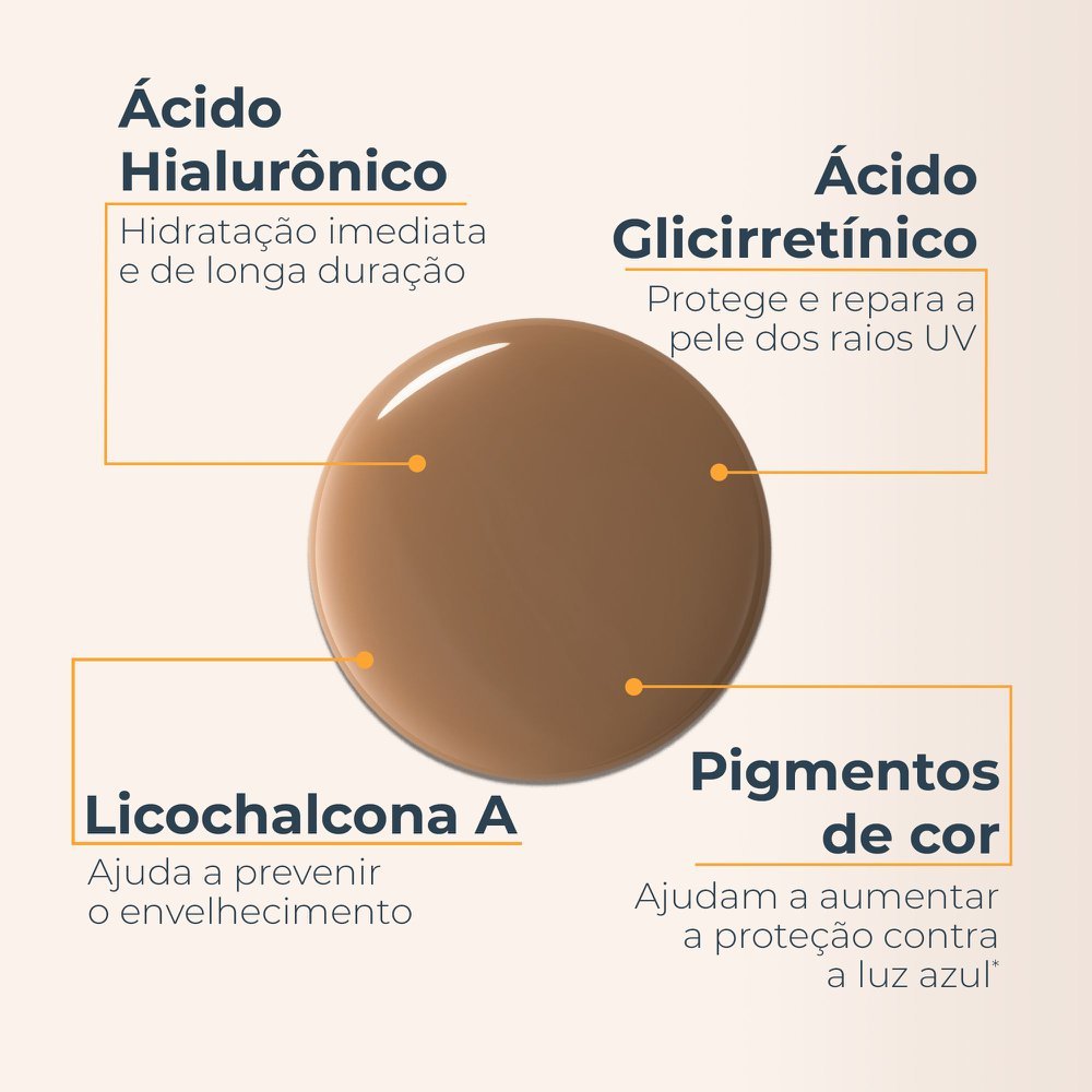 Protetor Solar Facial Eucerin Hydro Fluid Toque Seco Cor Escura Fps70 50ml Cor Escura 4