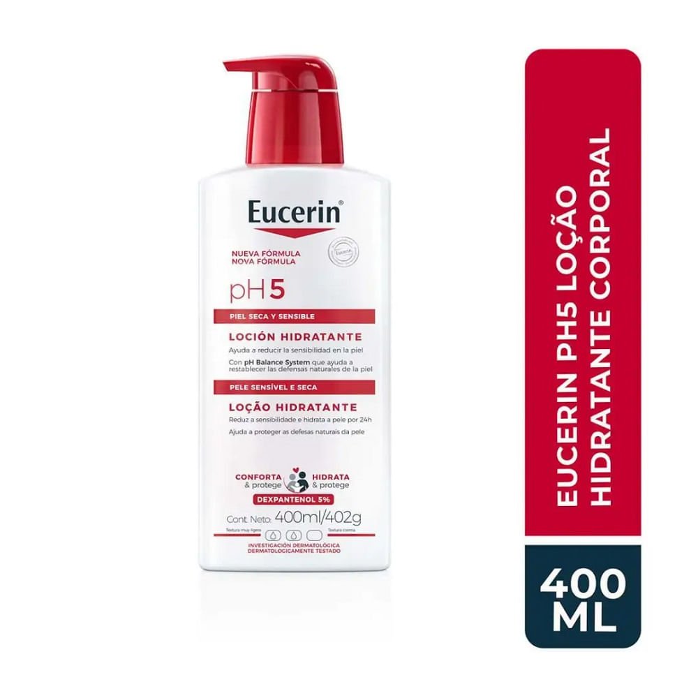 Loção Hidratante Corporal Eucerin pH5 400ml 400ml 7