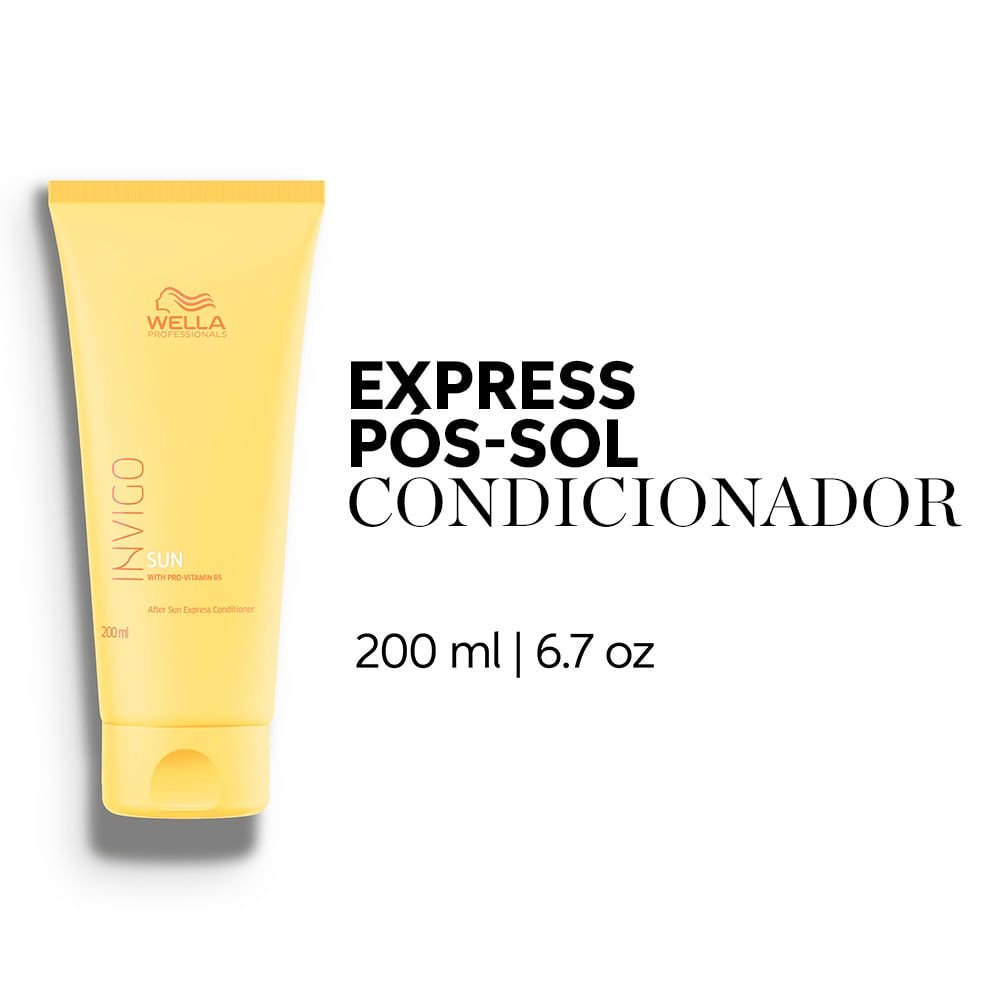 Condicionador Wella Invigo Sun 200ml 200ml 2