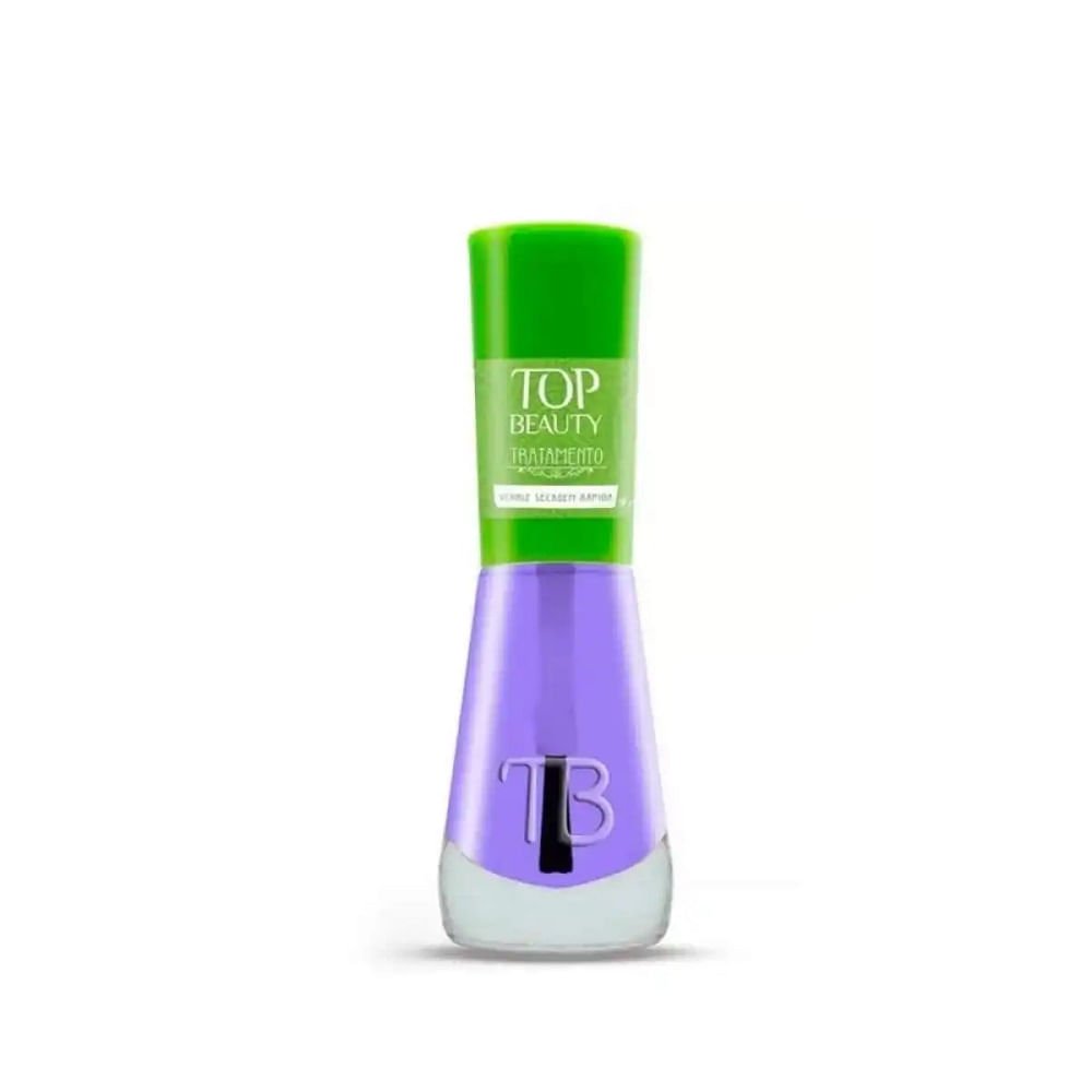 Esmalte Top Beauty Tratamento Verniz Secagem Rápida 9ml