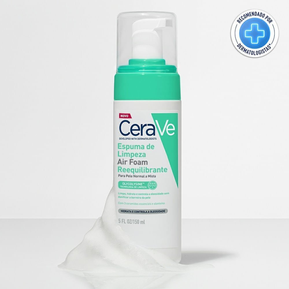 Cerave Espuma Limpeza Air Foam 150ml 150ml 3