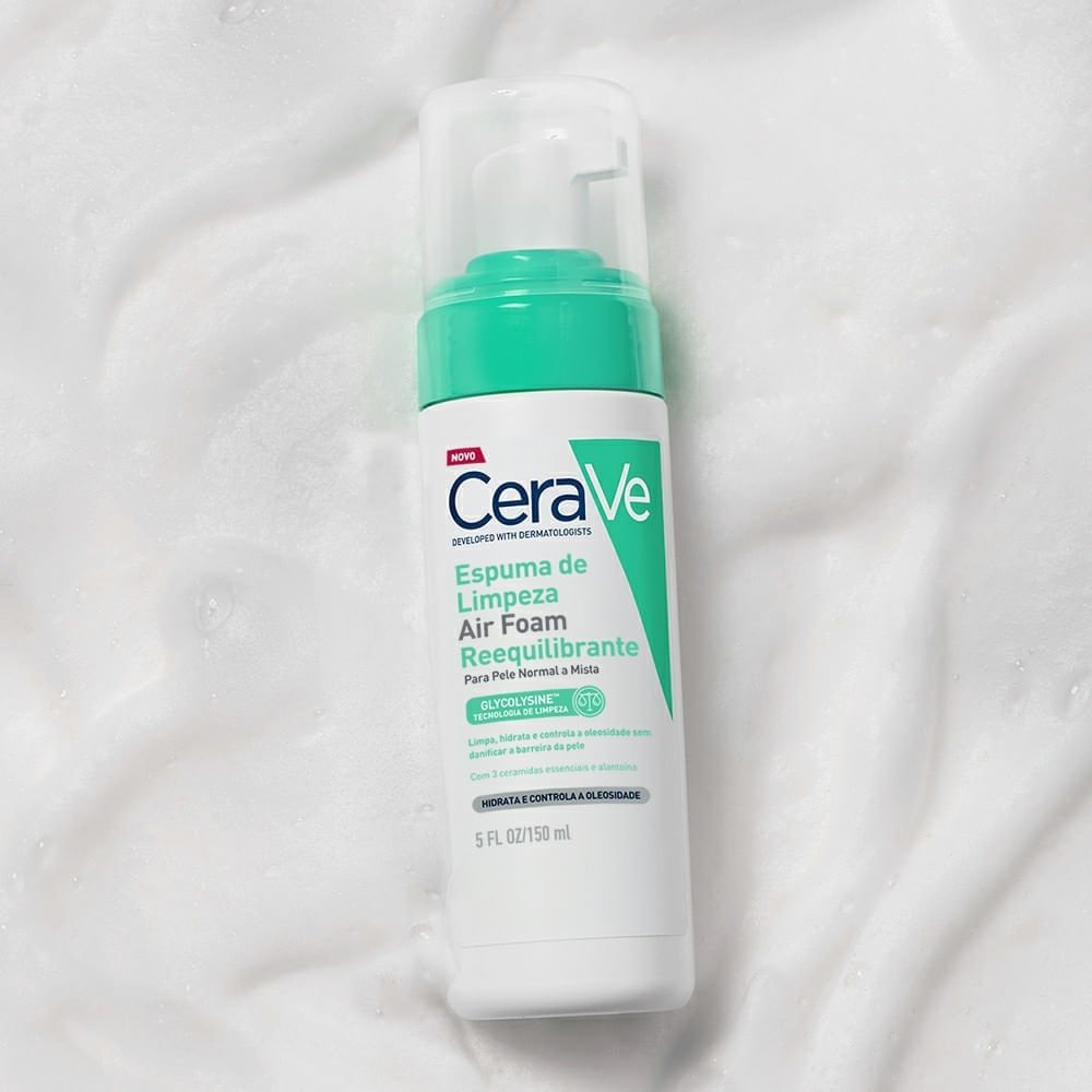 Cerave Espuma Limpeza Air Foam 150ml 150ml 4