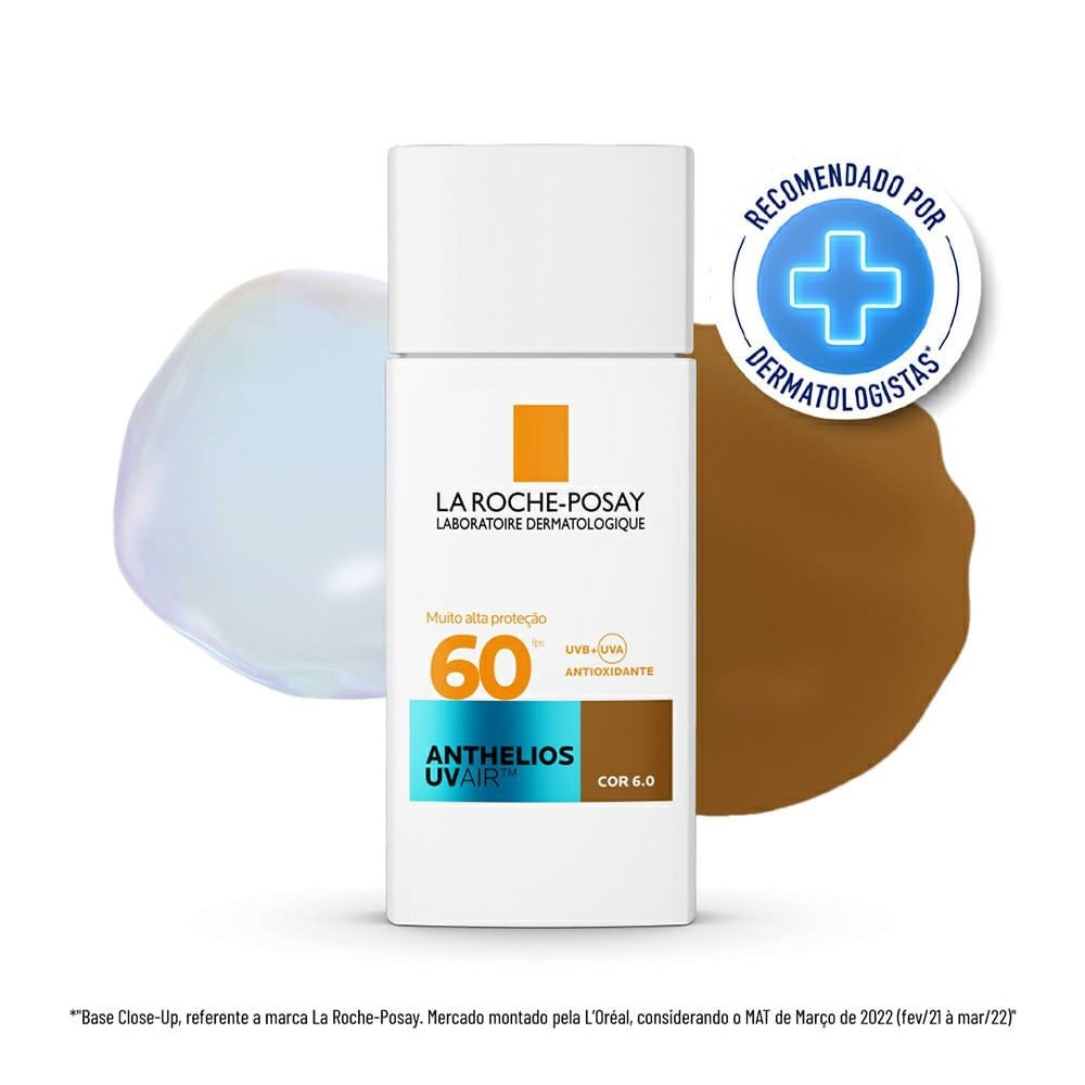 Anthelios Uvair FPS60 45ml Antioxidante Cor 6.0 Cor 6.0 2