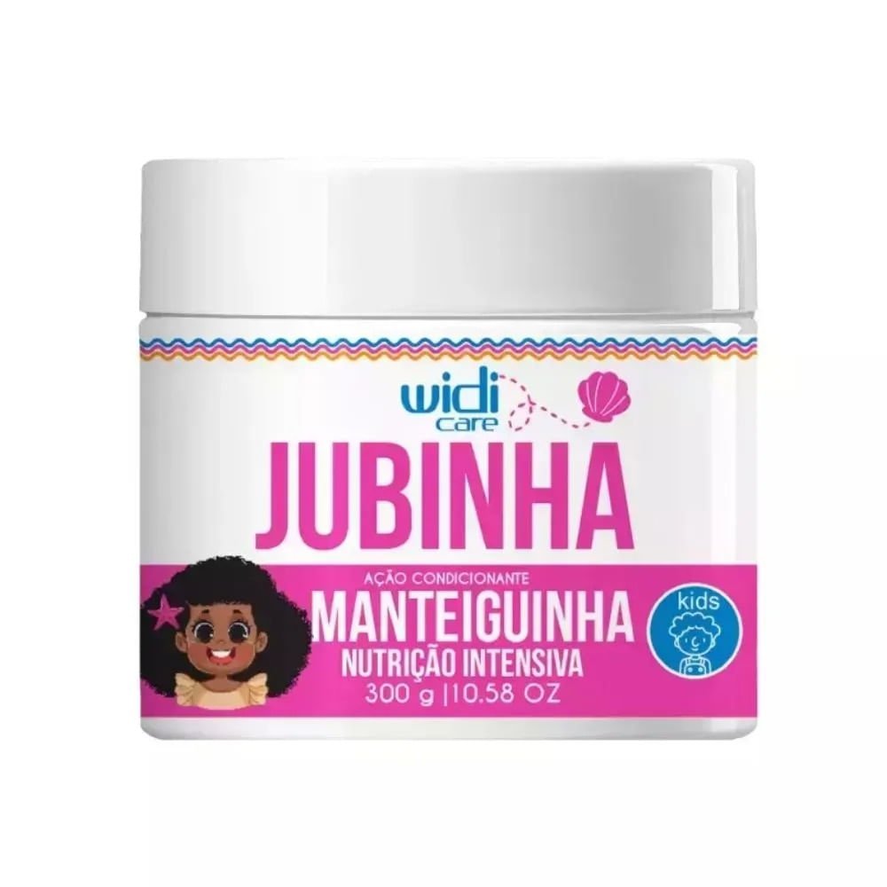 Máscara Capilar Infantil Widi Care Jubinha Manteiguinha 300g