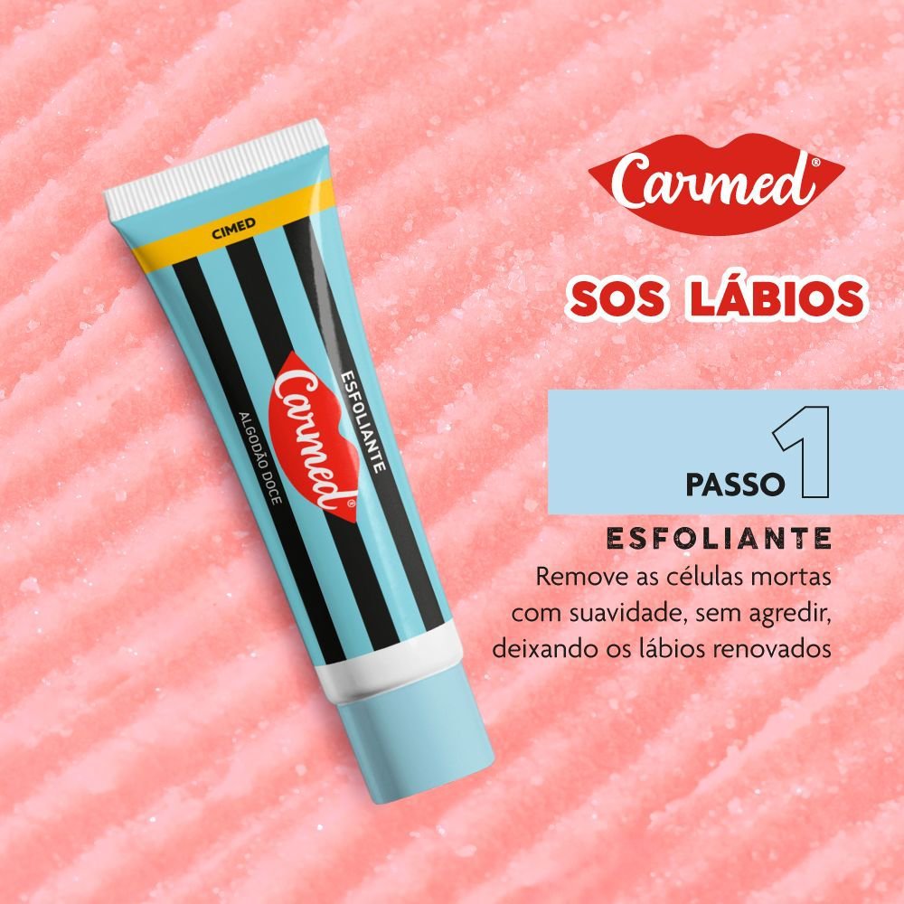 Kit Carmed SOS Lábios Hidratante Labial 2 Unidades de 10g Cada 10g 3