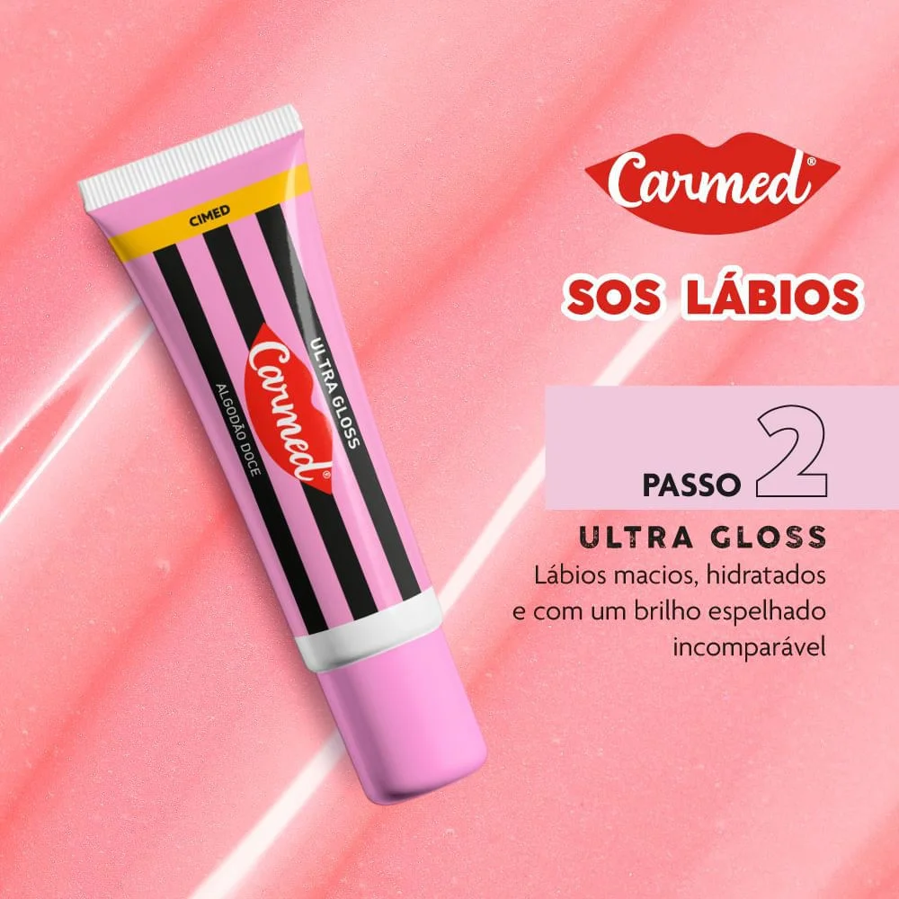 Kit Carmed SOS Lábios Hidratante Labial 2 Unidades de 10g Cada 10g 5