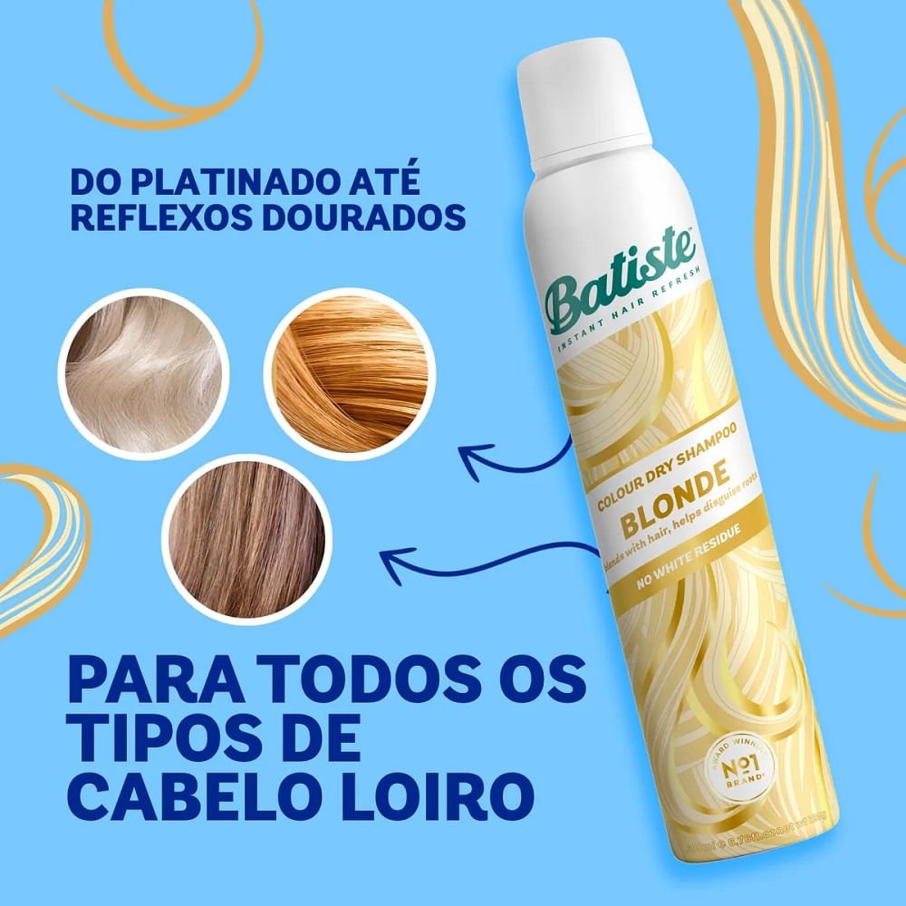 Dry Shampoo Batiste Color Blonde 200ml 200ml 2