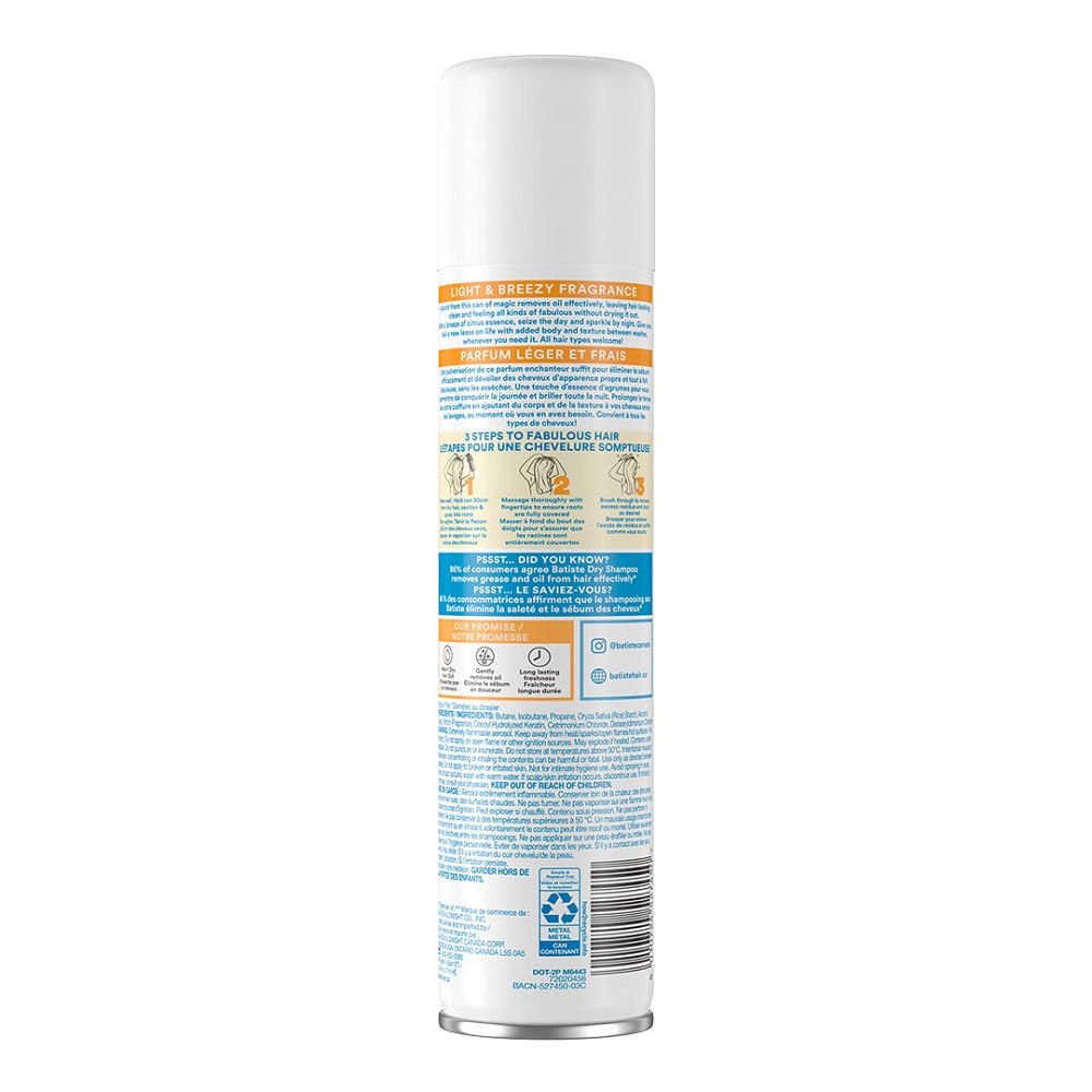 Dry Shampoo Batiste Fresh 200ml 200ml 2