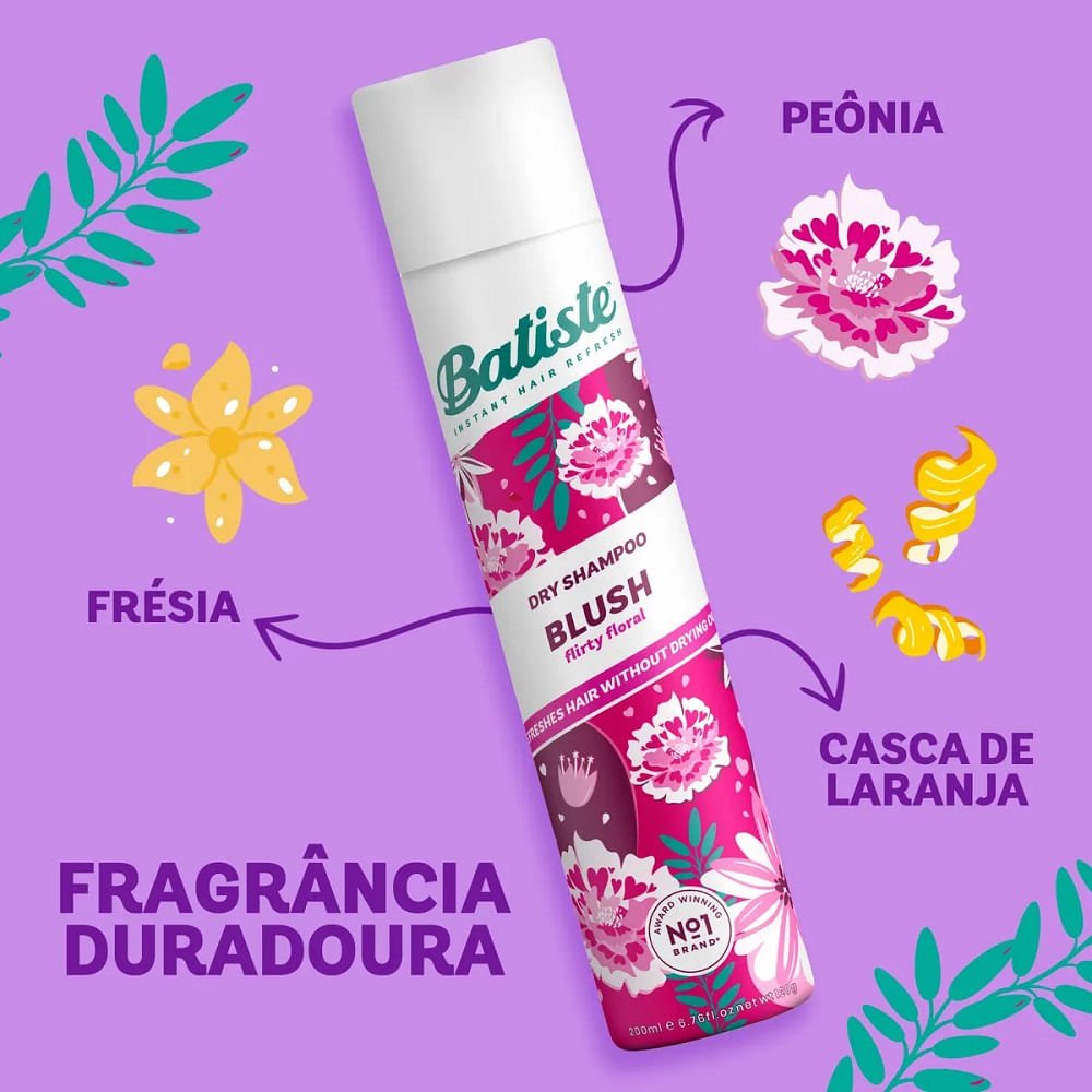Dry Shampoo Batiste Blush 200ml 200ml 3