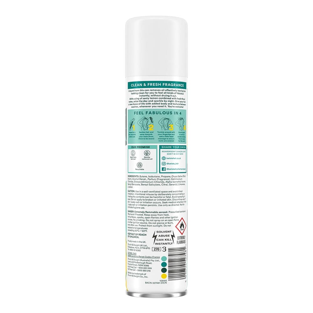 Dry Shampoo Batiste Original 200ml 200ml 2