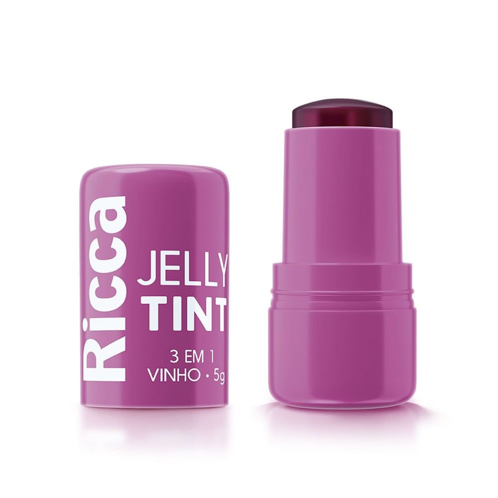 Bastão Jelly Tint Ricca Vinho 5g Vinho 2