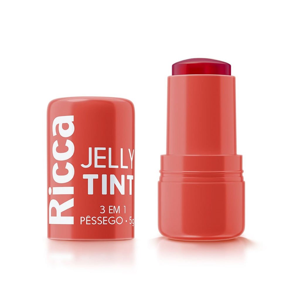 Bastão Jelly Tint Ricca Pêssego 5g Pêssego 2