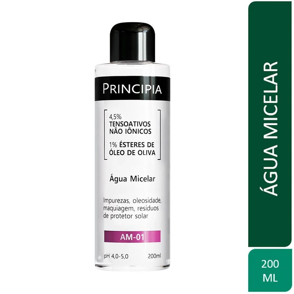 Água Micelar Principia AM-01 200ml 200ml 3
