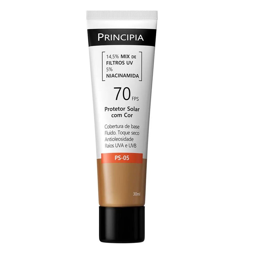 Protetor Solar Facial Principia FPS70 Cor 4.0 PS-05 30ml Cor 4.0 2