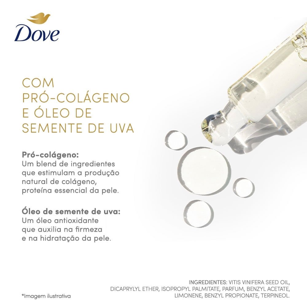 Óleo Sérum Corporal Dove Firmador 150ml 150ml 4