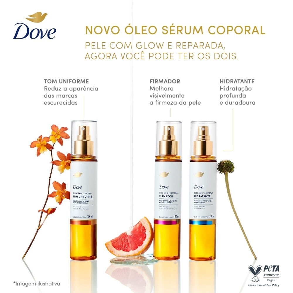 Óleo Sérum Corporal Dove Firmador 150ml 150ml 6