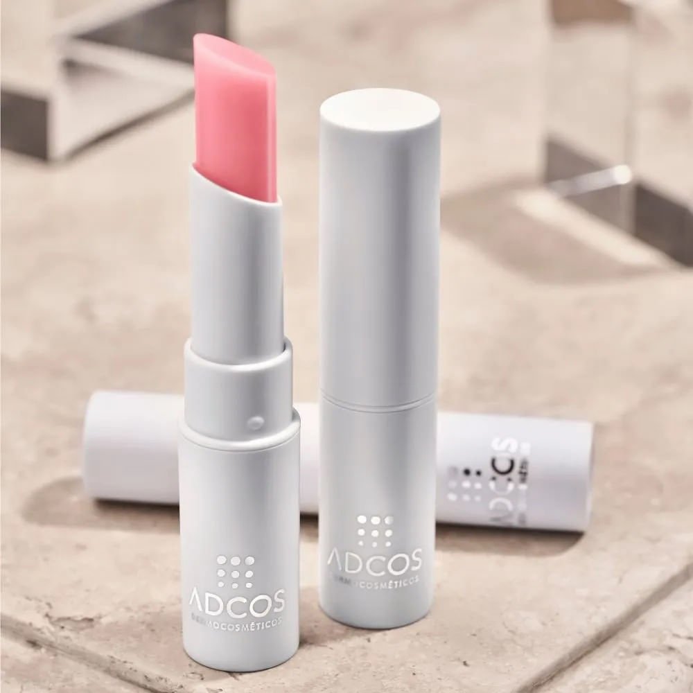 Hidratante Labial Adcos Ultra Nutrição Color 3,2g Rosa 2