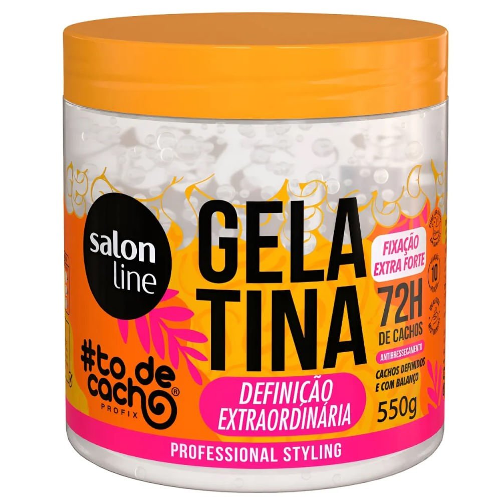 Gelatina Capilar Definição Extraordinária Salon Line 500g 500g 2