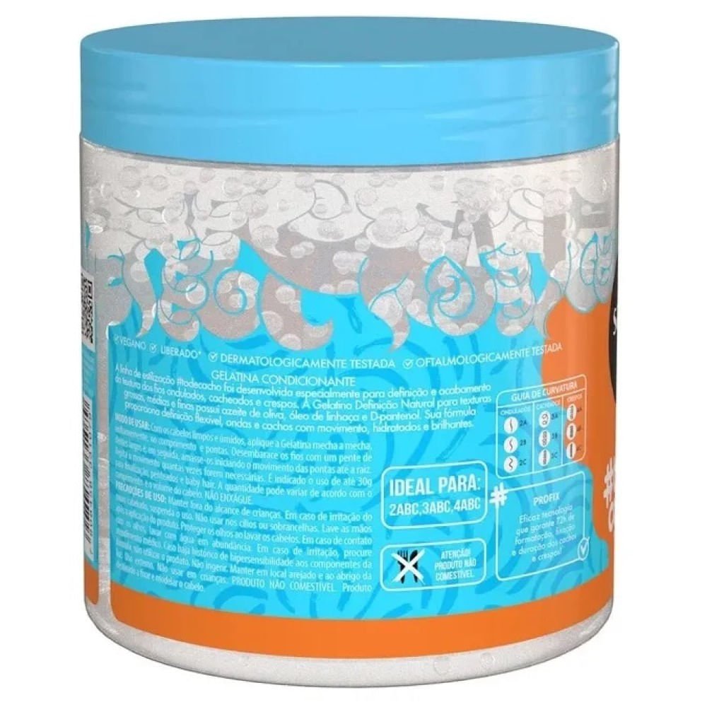 Gelatina Capilar Definição Natural Salon Line 500g 500g 2