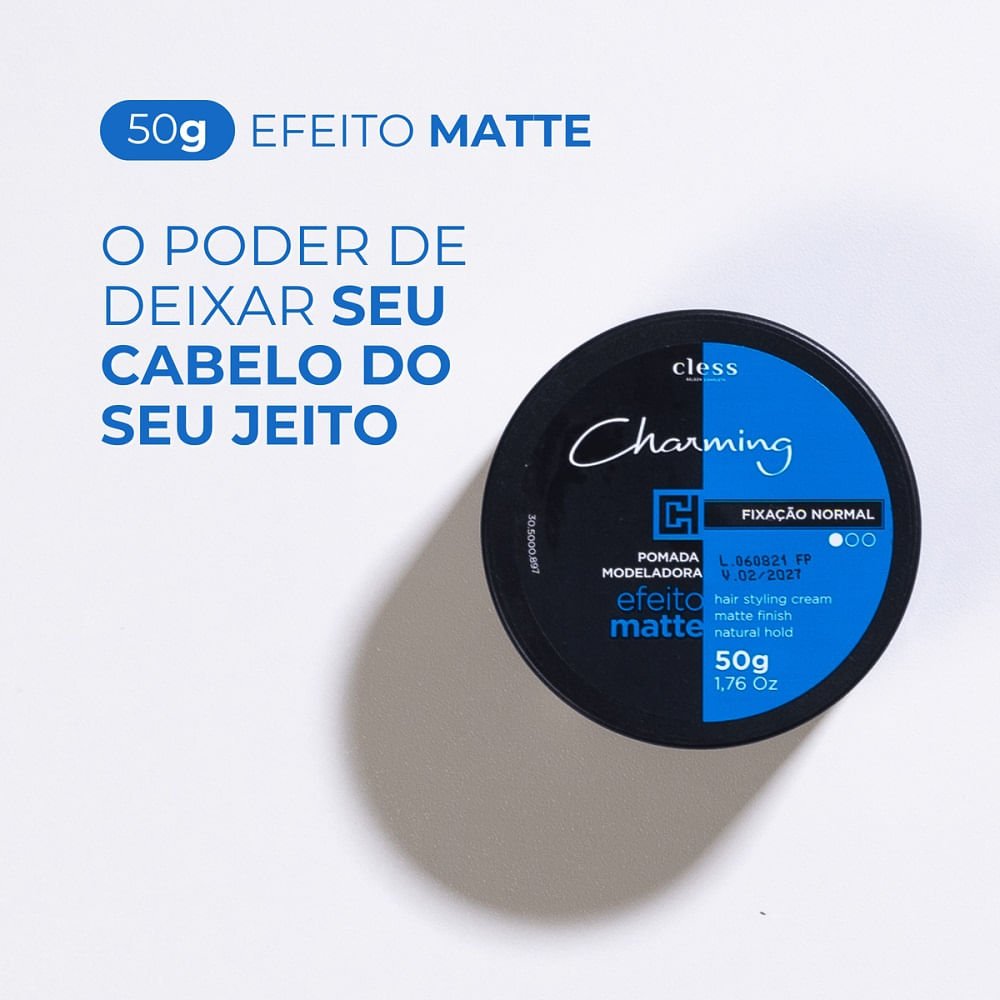 Cera Capilar Charming Finalizadora Fixação Normal 50g 50g 4
