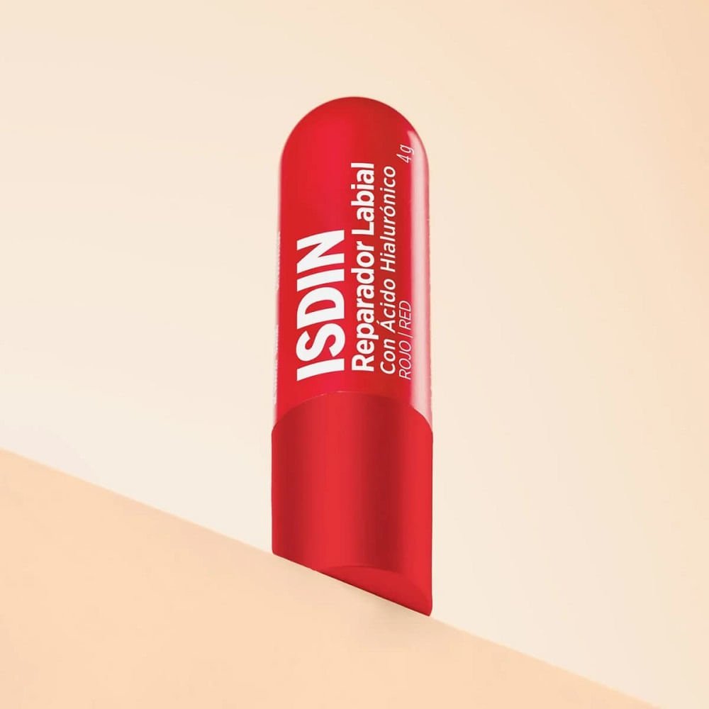 Reparador Labial Isdin Stick Red 4g Vermelho 3